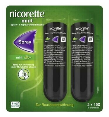 Nicorette Mint Spray 1 Mg/sprühstoß Pzn 14333277